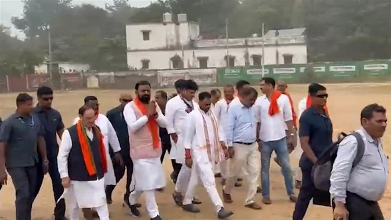 Bihar Assembly Elections: বিহার বিধানসভা নির্বাচনের আগে নির্বাচনী সমাবেশে নাড্ডা