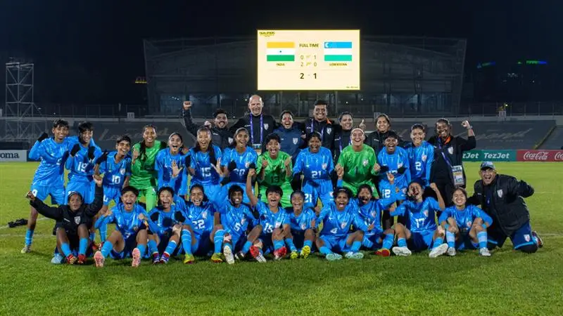 AFC U17 Women's Asian Cup Qualifiers: উজবেকিস্তানকে হারিয়ে ২০ বছর পর এএফসি অনূর্ধ্ব-১৭ মহিলা এশিয়ান কাপের যোগ্যতা অর্জন ভারতের