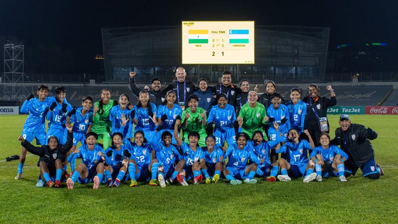 AFC U17 Women's Asian Cup Qualifiers: উজবেকিস্তানকে হারিয়ে ২০ বছর পর এএফসি অনূর্ধ্ব-১৭ মহিলা এশিয়ান কাপের যোগ্যতা অর্জন ভারতের