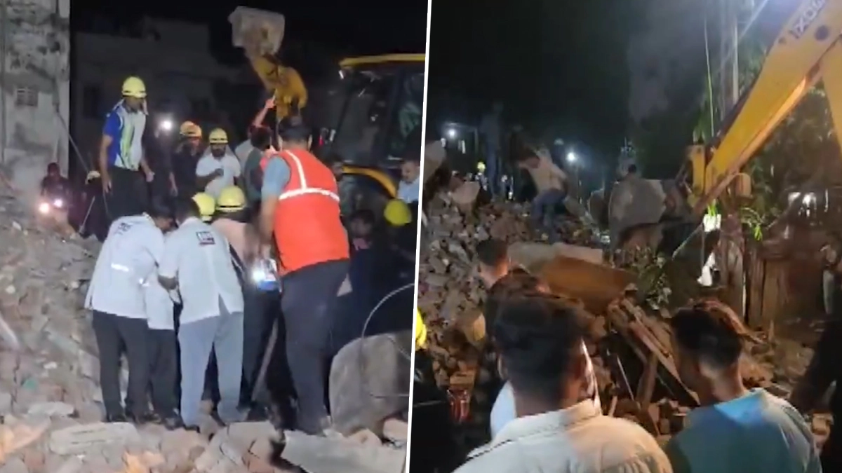 Gujarat: তিনতলা ভবন ধসে পড়ে দুর্ঘটনা, ধ্বংসস্তূপ থেকে ৩ জনকে উদ্ধার