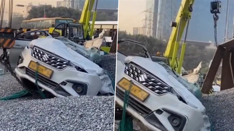 Accident: গুরগাঁওয়ে ভয়াবহ পথ দুর্ঘটনায় ১ জনের মৃত্যু, ৩ জন আহত
