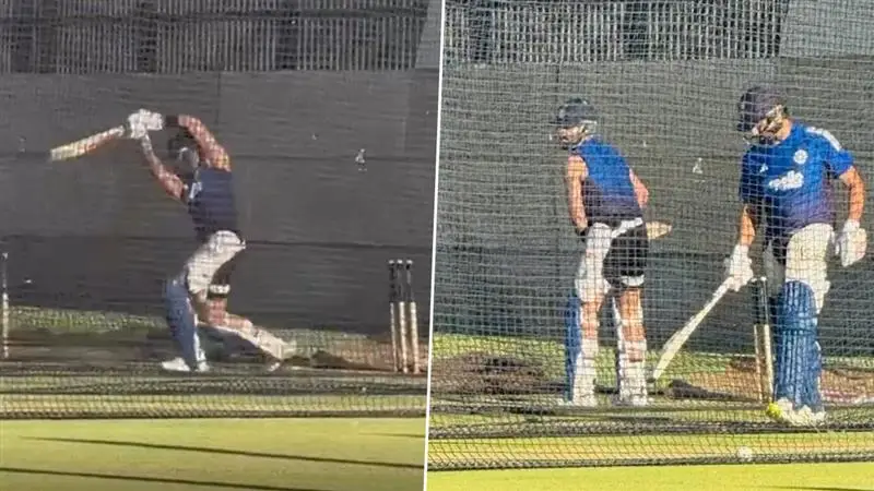 Rohit Virat at Training: পার্থে নেমেই প্র্যাকটিস সেশনে ব্যস্ত রোহিত শর্মা, বিরাট কোহলি; দেখুন ভিডিও