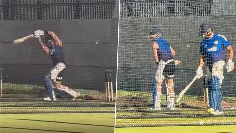 Rohit Virat at Training: পার্থে নেমেই প্র্যাকটিস সেশনে ব্যস্ত রোহিত শর্মা, বিরাট কোহলি; দেখুন ভিডিও