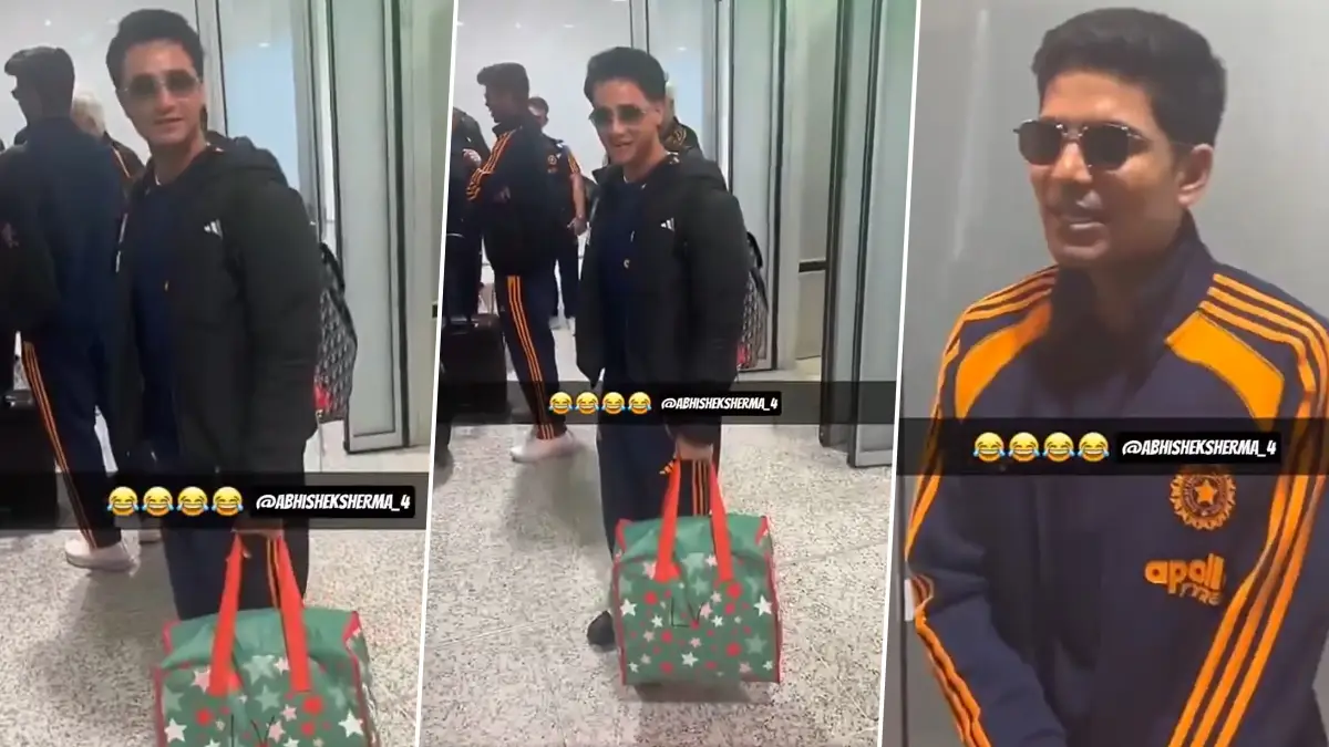 Cricket Viral Video: 'লিমিটেড এডিশন', দেখুন অভিষেক শর্মার ব্যাগ নিয়ে মজা করছেন শুভমন গিল