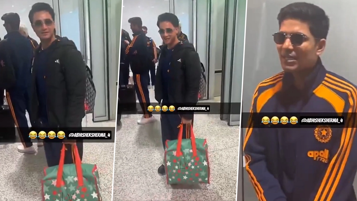 Cricket Viral Video: 'লিমিটেড এডিশন', দেখুন অভিষেক শর্মার ব্যাগ নিয়ে মজা করছেন শুভমন গিল