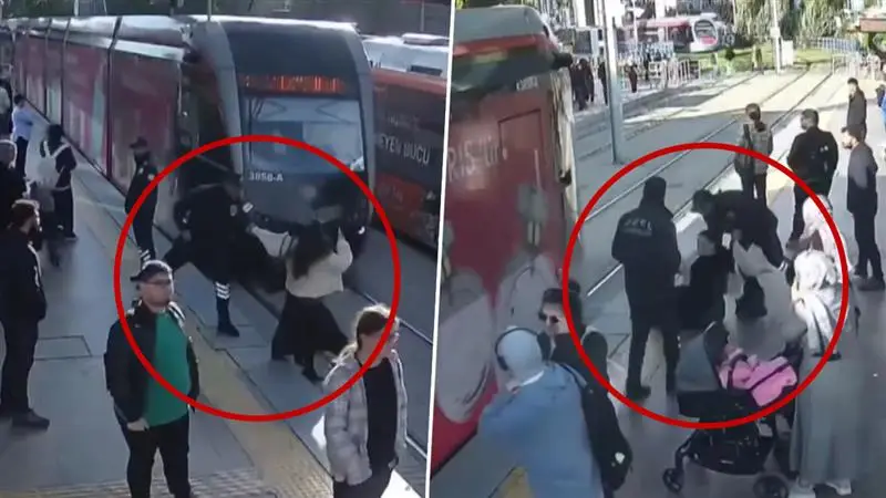 Girl Saved from Accident: তরুণীকে নিশ্চিত মৃত্যুমুখ থেকে বাঁচালেন নিরাপত্তারক্ষী, দেখুন আঁতকে ওঠার মত ভিডিও