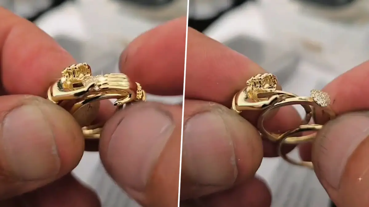 Puzzle Ring: ধাঁধার আংটি সমাধান করলেই ঢুকবে আঙুলেই, দেখুন কারিগরি নিপুণতার চমকপ্রদ কাজ