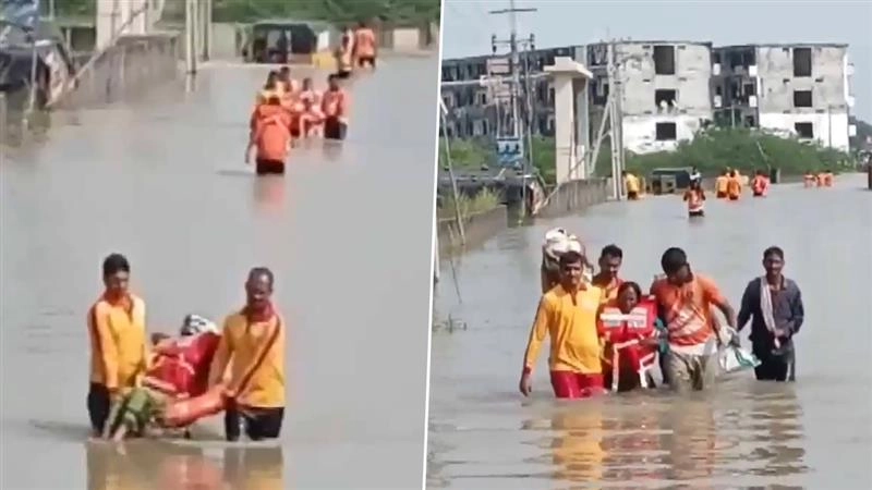 Cyclone Montha: ঘূর্ণিঝড় মন্থার প্রভাবে ওয়ারাঙ্গলে তীব্র বৃষ্টিপাত