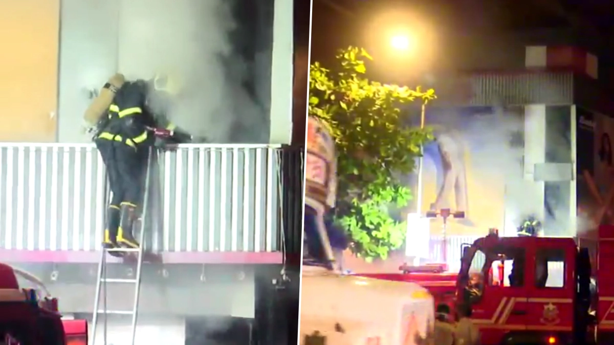 Fire Breaks Out At Showroom In Bata, Mumbai: মাঝরাতে বাটার শোরুমে ভয়াবহ আগুন, ছয়টি দমকলের ইঞ্জিনের চেষ্টায় আগুন নিয়ন্ত্রণে (দেখুন ভিডিও)