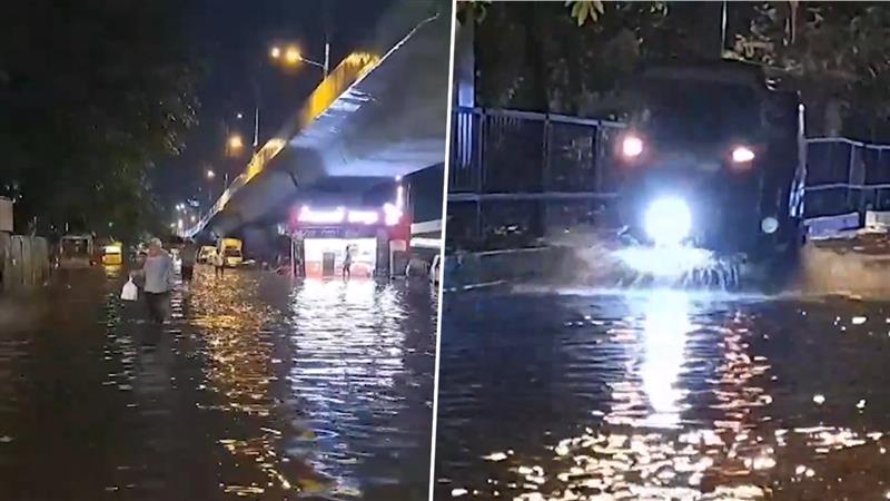 Surat Waterlogging: অসময়ের ভারী বৃষ্টিতে সুরাটের রাস্তা জলমগ্ন, গুজরাটের শহরে দুয়ারে হাজির নদী, দেখুন ভিডিও