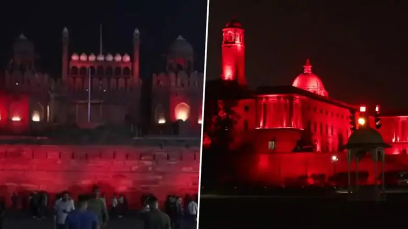 Delhi Turned Red: রাষ্ট্রপতি ভবন থেকে লালকেল্লা, দিওয়ালির পর রাতের দিল্লি কেন এমন লালচে হয়ে গেল
