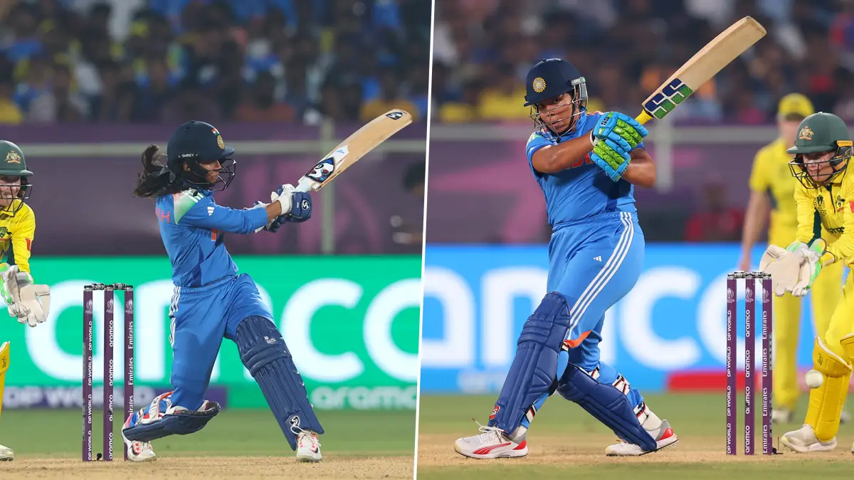 IND W vs AUS W: বন্দর শহরে রেকর্ড রান স্মৃতি-রিচাদের, বিশ্ব চ্যাম্পিয়ন অজিদের জিততে চাই ৩৩১ রান