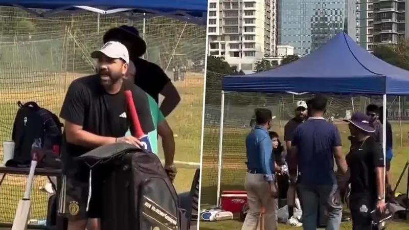 Rohit Sharma Angry Video: ফ্যানকে দেখা করতে বাধা, নিরাপত্তাকর্মীকে বকা দিলেন রোহিত শর্মা; দেখুন ভিডিও