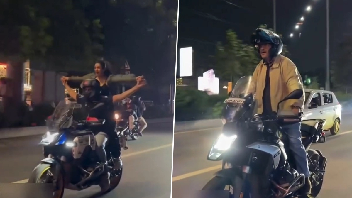 Tiku Talsania-Manasi Parekh Stunt Video: ব্যস্ত রাস্তায় বাইক স্টান্ট, জনপ্রিয় ২ অভিনেতার কীর্তি ভাইরাল হতেই পুলিশের পালটা বাড়ি, ভিডিয়ো