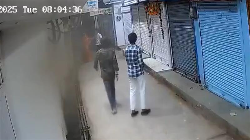 Shocking Video: মন্দিরে যাওয়ার পথে 'ঘোর বিপদ', দেখুন কী হল এই মহিলার সঙ্গে কী হল