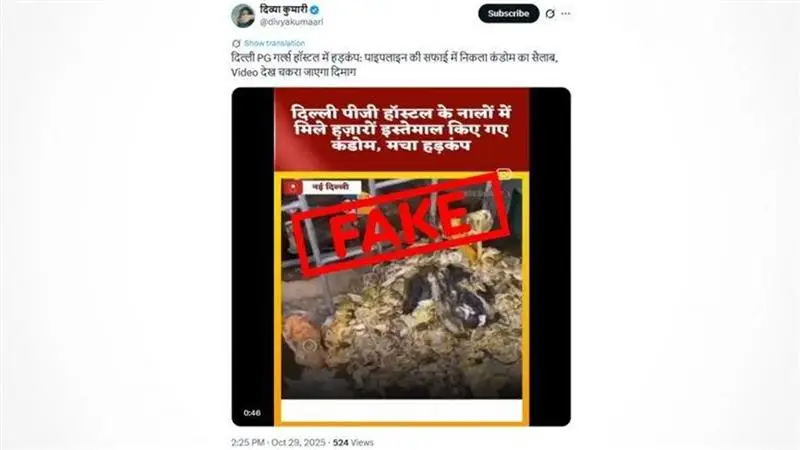 Delhi PG Viral Video: দিল্লির গার্লস হোস্টেলের নর্দমায় ভেসে শয় শয় ব্যবহৃত কন্ডম? উঠে এল আসল ঘটনা