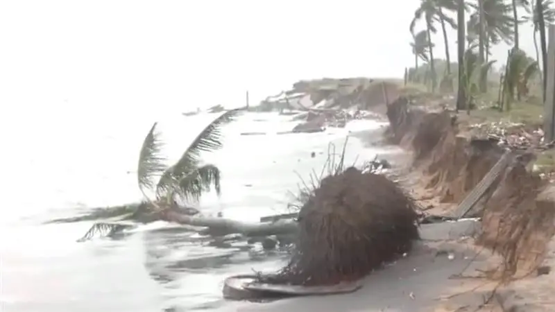 Cyclone Montha: ঘূর্ণিঝড় মন্থার 'ল্যান্ডফল' শুরু হল, ভয়ে কাঁটা অন্ধ্র, মানুষ কাঁপছে আতঙ্কে
