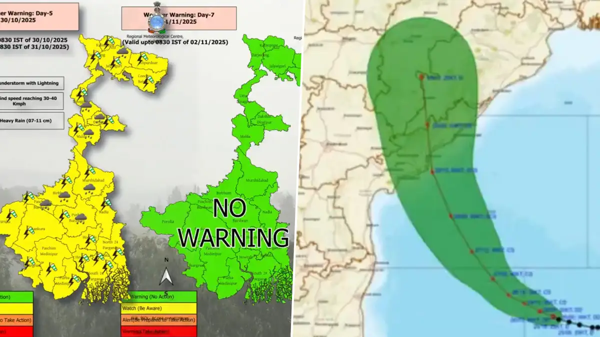 Cyclone Montha Update: মঙ্গলে হতে চলেছে ঘূর্ণিঝড় মান্থা-র ল্যান্ডফল, আবহাওয়া দফতর ও প্রশাসনের তরফে নেওইয়া হয়েছে সব রকম সতর্কতা