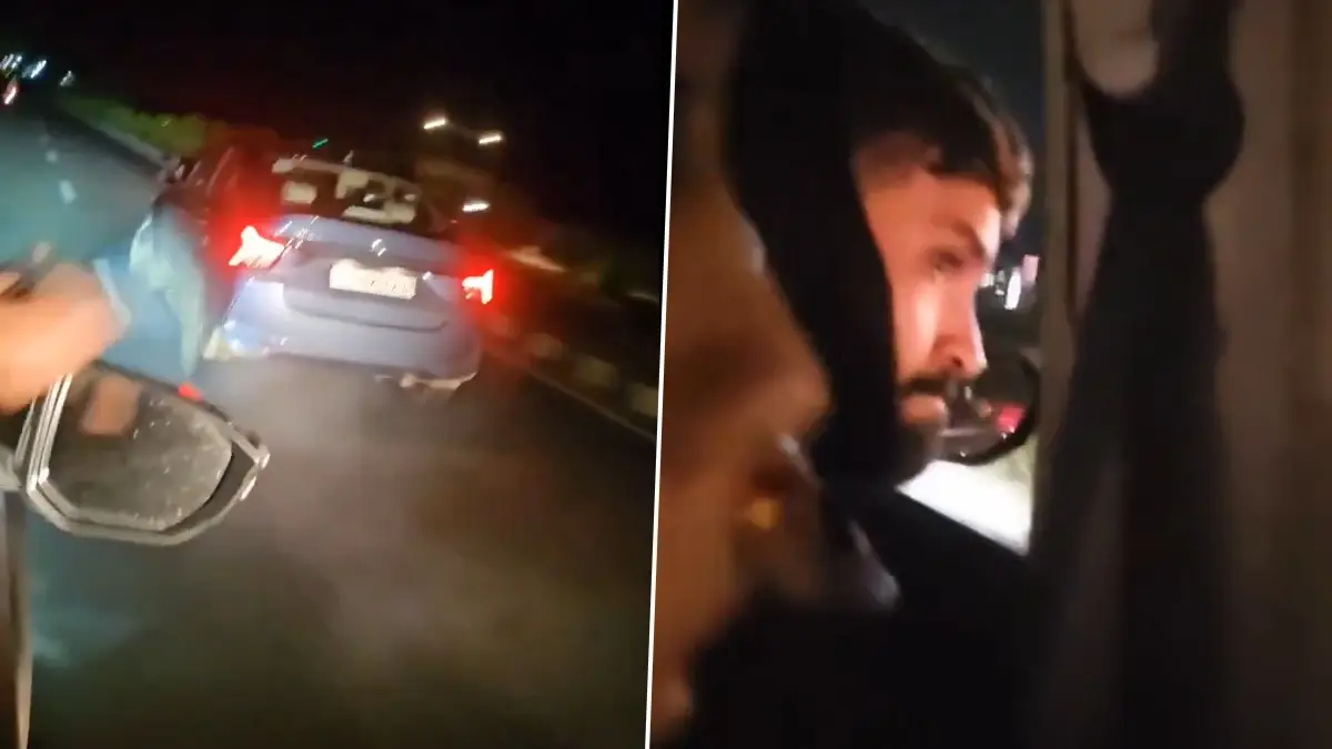 Viral Video: মদ্যপ ২ ভাইয়ের 'অসভ্যতামি', গাড়ির সামনে বাইক বাধিয়ে টেনে নিয়ে গেল মত্ত চালক, ভাইরাল ভিডিয়ো