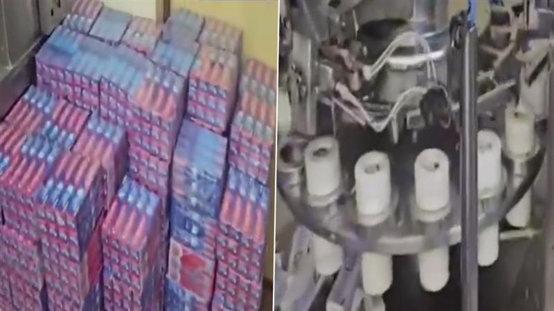 Viral Video: ইনো, দাঁতের মাজন, সিগারেট কেনার আগে সাবধান, নকল জিনিসপত্রে ছেয়ে যাচ্ছে বাজার, আটক কয়েক লক্ষ, দেখুন ভিডিয়ো