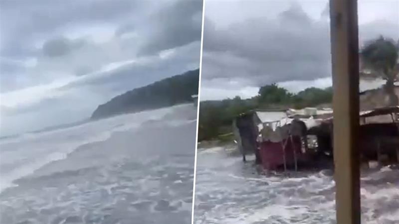 Hurricane Melissa Video: বছরের সবেচেয়ে শক্তিশালী ঝড় মেলিসা, ক্যাটাগরি ৫ হারিকেনের দাপটে নিশ্চিহ্ন হতে পারে জামাইকা? দেখুন ভিডিয়ো