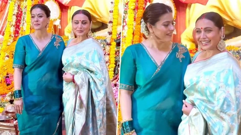 Durga Puja 2025: মহানবমীর পুজোয় সিঁথি ভর্তি সিঁদূর নিয়ে হাসি মুখে রানি, কাজল সাজলেন গাঢ় সবুজে, দেখুন ভিডিয়ো