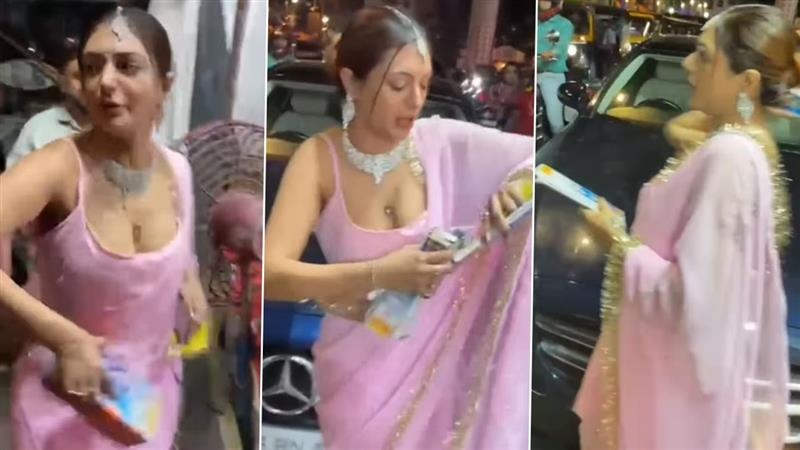 Khushi Mukherjee Argues With Police Video: মুম্বইয়ের রাস্তায় 'দাদাগিরি' খুশি মুখোপাধ্যায়ের, পুলিশের সামনে বাজি ফেলে 'অনিষ্ট', করলেন বেধড়ক তর্ক, পেলেন মার খাওয়ার হুমকি; দেখুন ভিডিয়ো