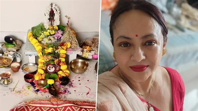 Kojagori Lakshmi Puja 2025: 'আমার ইতস্তত ঘরোয়া লক্ষ্মী পুজো', ধনলক্ষ্মীর আরাধনার ছবি পোস্ট করলেন শ্রীলেখা