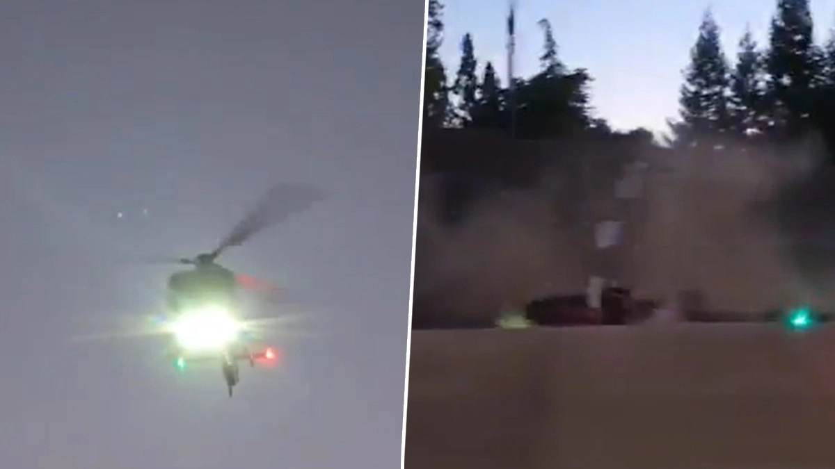 Helicopter Crashes Video: শিশু হাসপাতাল থেকে উড়ে রাজপথে ভেঙে পড়ল হেলিকপ্টার, দেখুন ভয়াবহ ভিডিয়ো