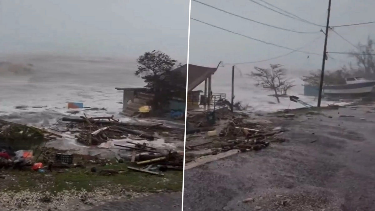 Hurricane Melissa: ক্যাটাগরি ৫ হারিকেনের দাপটে ধুয়ে, মুছে গেল জামাইকা প্রায়, দেখুন ধ্বংসের ভয়াবহ ছবি