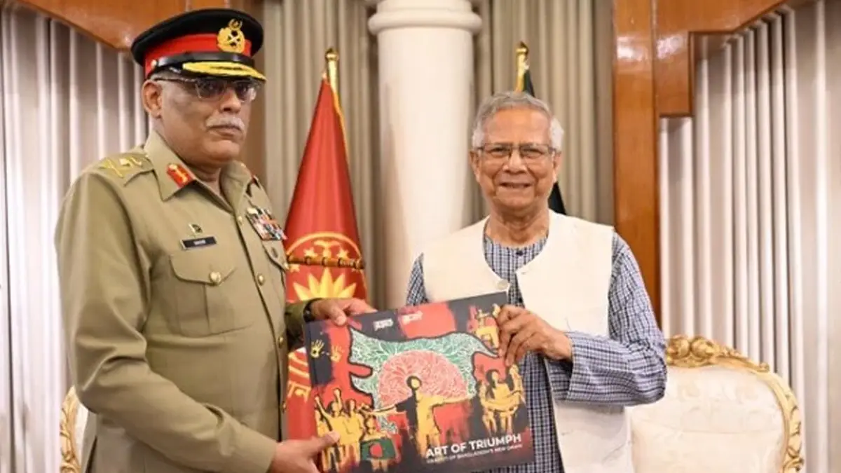 Bangladesh: 'নির্লজ্জের' মত আচরণ ইউনুসের, ভারতের উত্তর-পূর্বের রাজ্যগুলিকে বাংলাদেশের মানচিত্রে জুড়ে পাকিস্তানকে উপহার ঢাকার