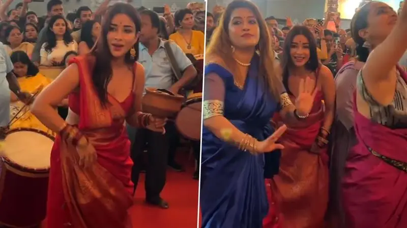 Durga Puja 2025: জ্বলন্ত ধুনুচি মুখে নিয়ে নাচছেন নিয়া শর্মা, মহানবমীর রাতে অভিনেত্রীর ভিডিয়ো দেখে মাতোয়ারা অনুরাগীরা