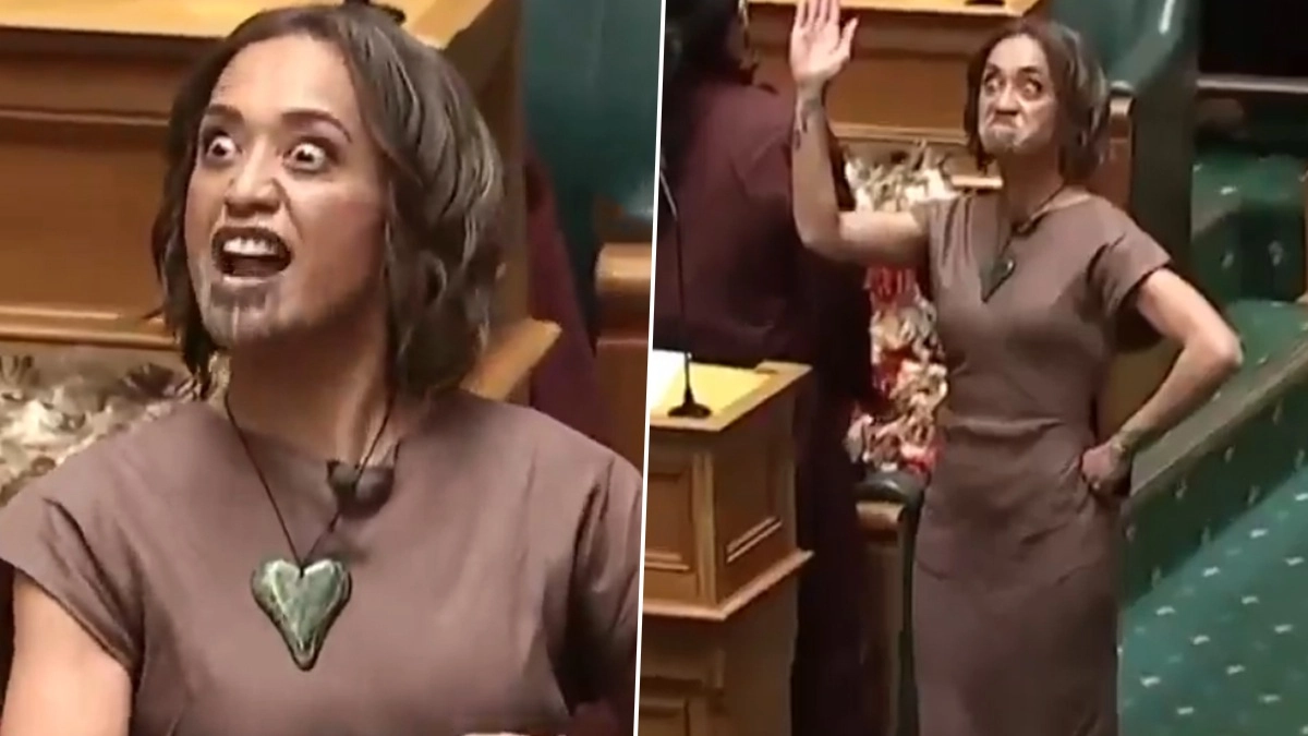 New Zealand MP's Haka Dance: সংসদে হঠাৎ তেড়ে উঠলেন সাংসদ, তুমুল নাচ, ভাইরাল ভিডিয়ো