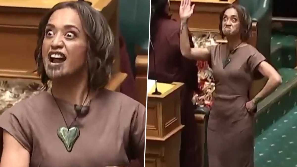 New Zealand MP's Haka Dance: সংসদে হঠাৎ তেড়ে উঠলেন সাংসদ, তুমুল নাচ, ভাইরাল ভিডিয়ো
