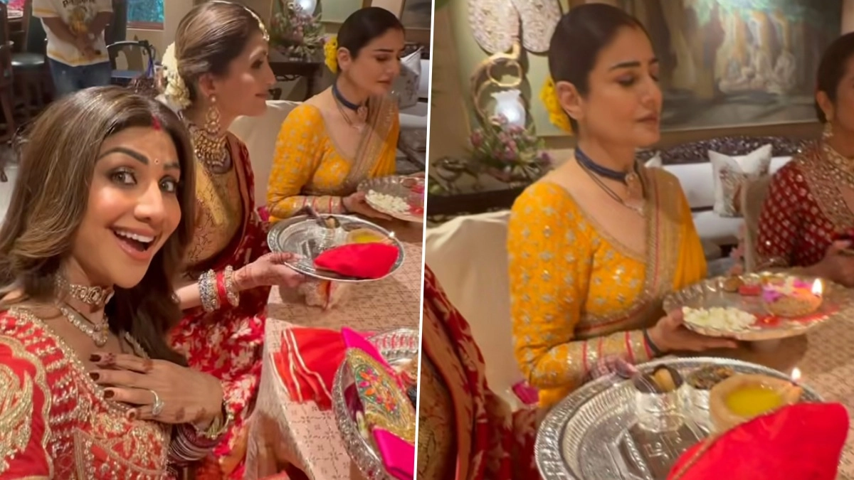 Karwa Chauth 2025: শিল্পা শেট্টি, রবীনা ট্যান্ডনদের করবা চৌথ, স্বামীর মঙ্গল কামনায় ব্রত পালন নায়িকাদের, দেখুন ভিডিয়ো