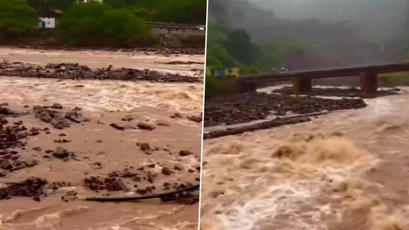 Cyclone Montha: সাইক্লোন মন্থা ভাসিয়ে নিয়ে গেল অন্ধ্রের শ্রীশৈলম, দেখুন ভিডিয়ো
