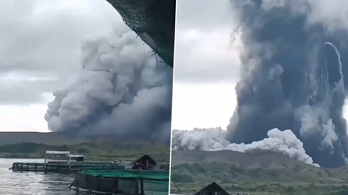 Volcano Eruption Video: উচ্চতা ২৪ হাজার মিটারের বেশি, ফুঁসে উঠছে আগ্নেয়গিরি, লাভা, ছাঁইয়ের প্রবল উদগীরণে ত্রাহি রব, ভিডিয়ো