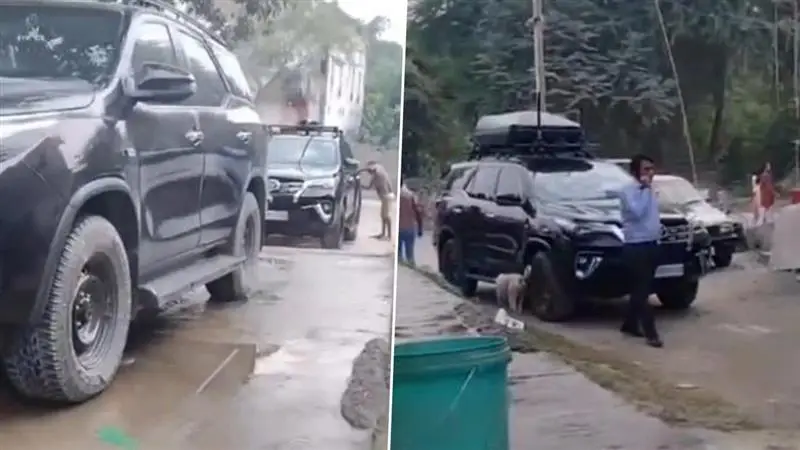 Narendra Modi Car Viral: রাস্তার ধারে ধোয়া হচ্ছে নরেন্দ্র মোদীর গাড়ি? ভাইরাল ভিডিয়ো ঘিরে শোরগোল, তদন্তের দাবি নেটিজেনদের