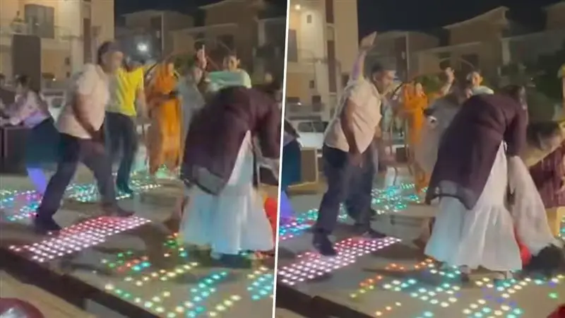 Woman Dies While Celebrating Karwa Chauth: স্বামীর মঙ্গলে করবা চৌথ পালনের মাঝেই যমরাজ টেনে নিয়ে গেলেন স্ত্রীকে, দেখুন ভাইরাল ভিডিয়ো