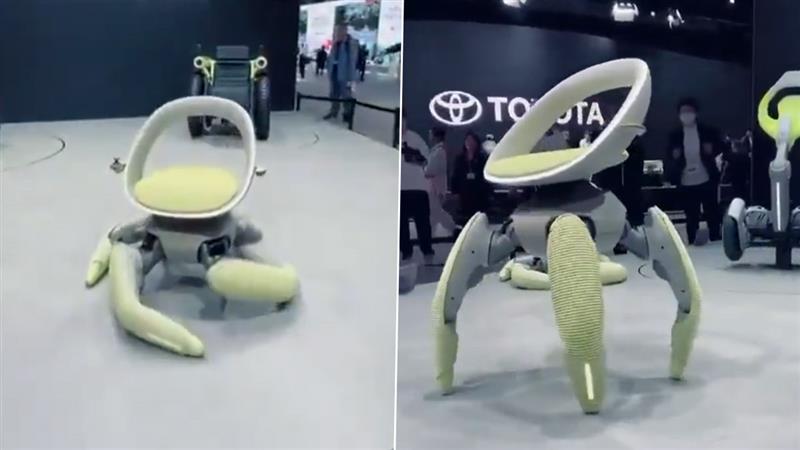 Toyota Unveils Walk Me Chair: নিজেই হাঁটতে পারে এই রোবটিক চেয়ার, বসলেই পৌঁছে যাবেন গন্তব্যে! দেখুন ভিডিও