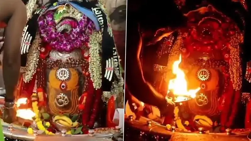 Ujjain: কৃষ্ণপক্ষ ত্রয়োদশীতে বাবা মহাকালের ভস্ম আরতিতে হাজার হাজার ভক্তের ভিড়