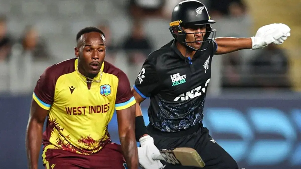 NZ vs WI 1st T20I Scorecard: ওয়েস্ট ইন্ডিজের ঘাতক বোলিংয়ে ৭ রানে হারল নিউজিল্যান্ড; একনজরে স্কোরকার্ড