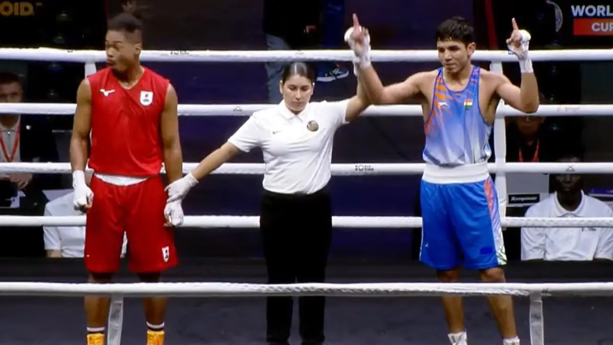 World Boxing Cup Final: বিশ্ব চ্যাম্পিয়নশিপের রৌপ্যপদক জয়ী ওকাজাওয়াকে হারিয়ে সেমিফাইনালে ভারতের হিতেশ
