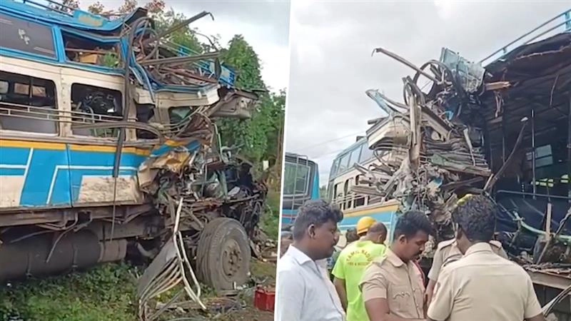 Accident: দুটি বাসের মধ্যে মর্মান্তিক দুর্ঘটনা, নিহত ৬ জন