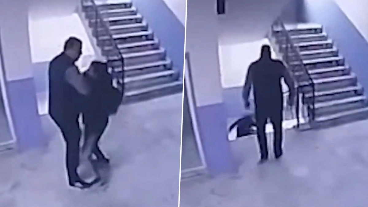 Viral Video: অটিস্টিক পড়ুয়াকে সিঁড়ি দিয়ে এক ধাক্কায় ফেলে দিলেন প্রিন্সিপাল, ভাইরাল ভিডিয়ো