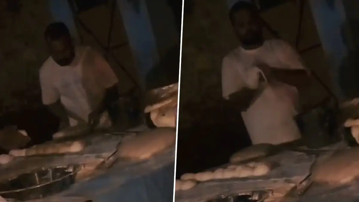 Man Caught on Camera Spitting Tandoor: থুঁতু দিয়ে তৈরি হচ্ছে রুটি, ভিডিয়ো ভাইরাল হতেই ছিঃ ছিঃ রব, দেখুন