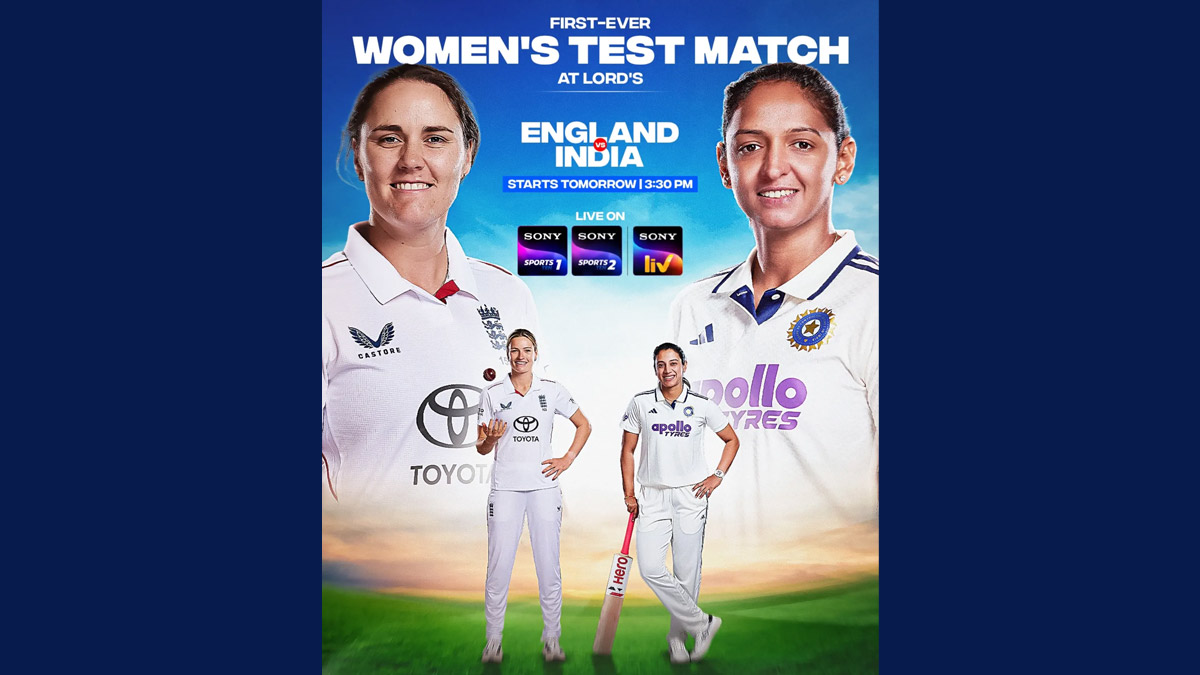 Eng W vs Ind W Test: ইংল্যান্ড নারী বনাম ভারত নারী টেস্ট ২০২৬-এর সরাসরি সম্প্রচার কোথায় দেখা যাবে?