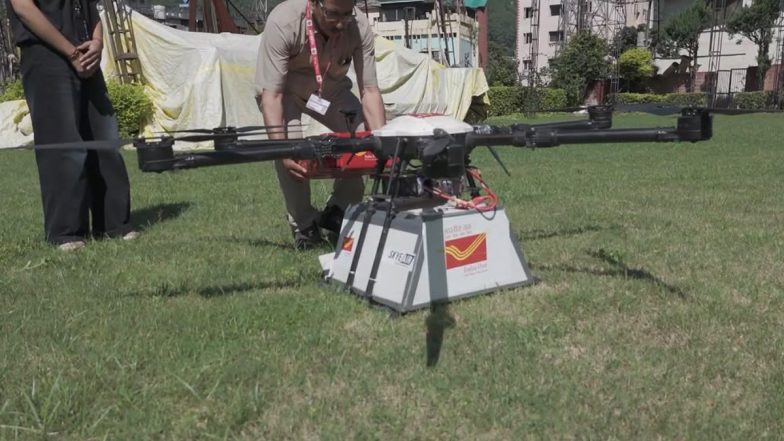 India Post Drone Delivery: হিমালয়ের দুর্গম পাহাড়ে উড়ল 'ড্রোন ডাক', হিমাচল প্রদেশে প্রথমবার ড্রোনে উড়ে বাড়ি পৌঁছল জাতীয় পতাকা