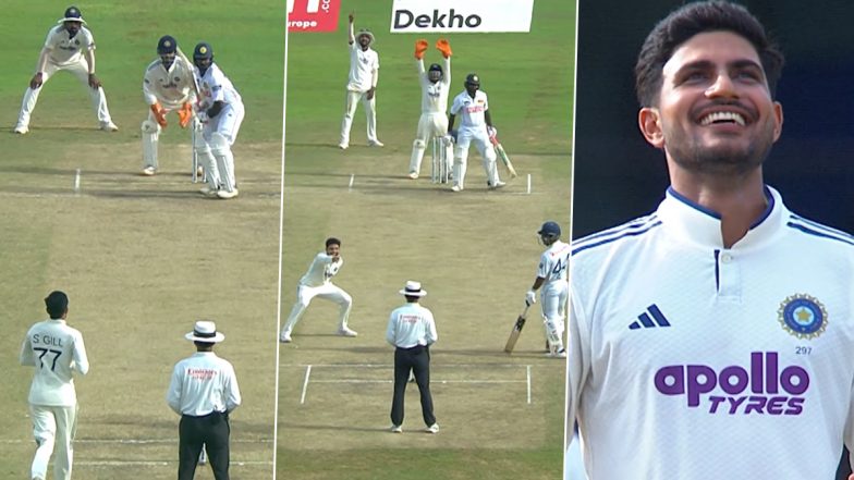 Shubman Gill Bowling Video: শুভমান গিলের অফ-স্পিন চমক: ভারত বনাম শ্রীলঙ্কা দ্বিতীয় টেস্টে অধিনায়কের বোলিং ভাইরাল
