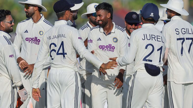 IND vs SL 1st Test: মানবের অতিমানবীয় বোলিংয়ে ছারখার লঙ্কা, গলে ১৬৫ রানের বড় জয়ে সিরিজে এগিয়ে গেল ভারত